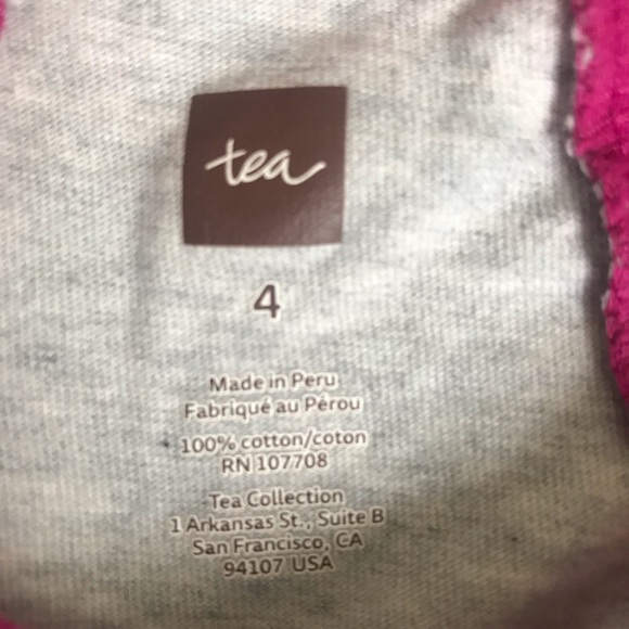 Tea Collection Butterfly Raglan Shirt - Picture 3 of 5